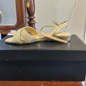 Gold Talbots Sandals